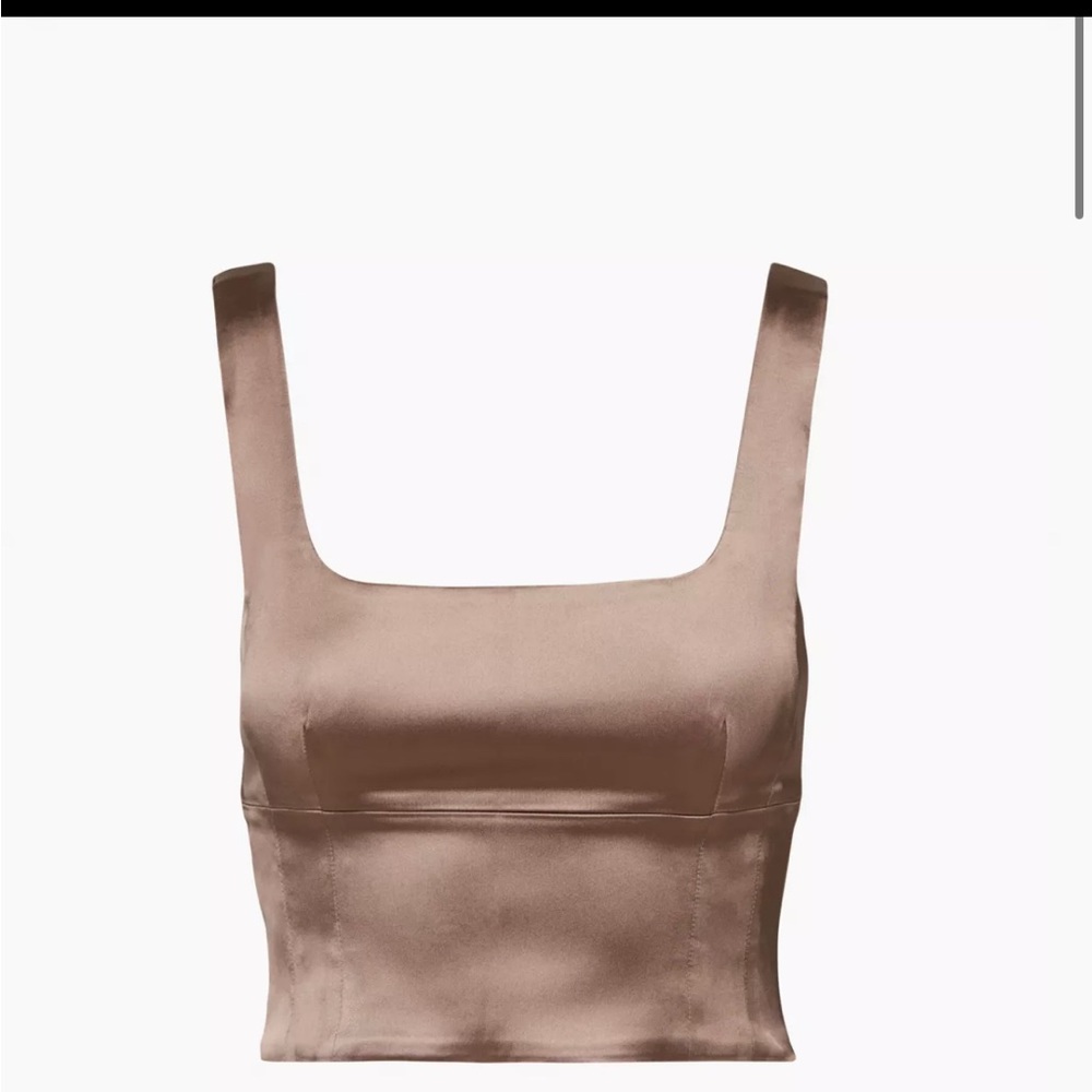 aritzia bustier top
